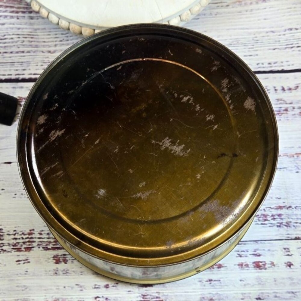 VTG Collectible tin Radiant Dust Mop Polish Tin Jersey City, NJ USA Green - Picture 8 of 11